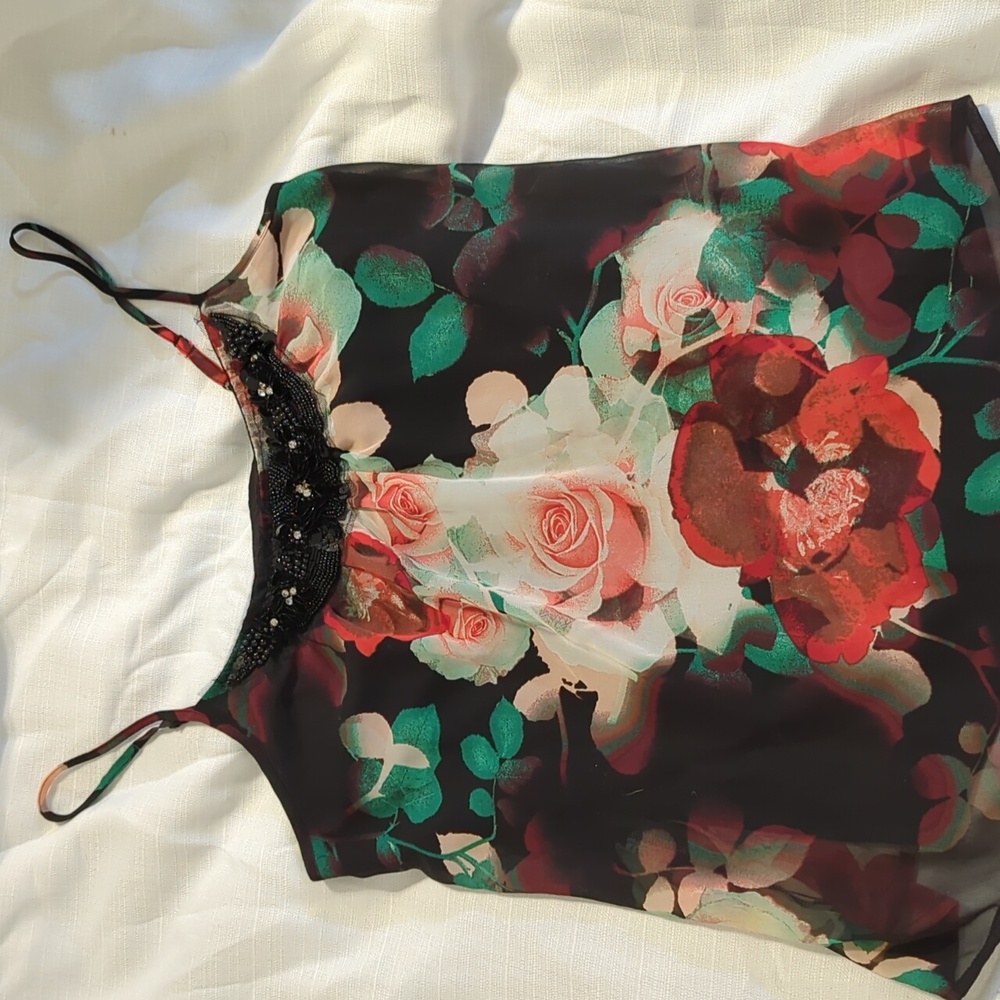 Candies tank with roses on it Tote 3